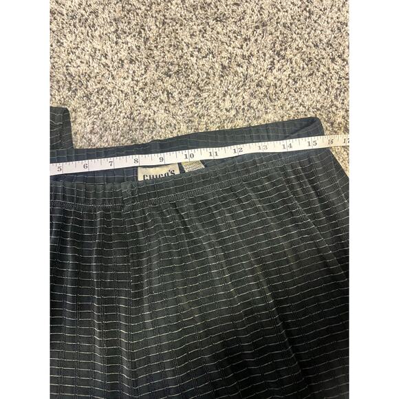 Chicos Travelers Set VINTAGE Size 3 (XL) Black Window Pane, 2 Piece Pull-On Pant - Picture 8 of 16